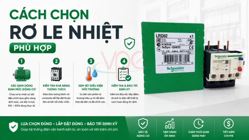 alt="cách chọn rơ le nhiệt phù hợp"