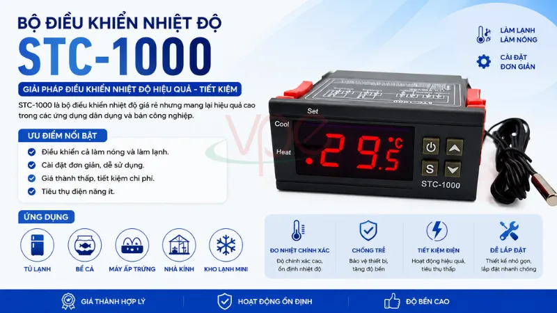 alt="bộ điều khiển nhiệt độ STC-1000"