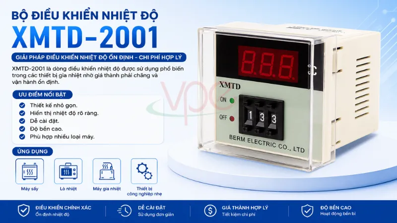 alt=" bộ điều khiển nhiệt độ XMTD-2001"